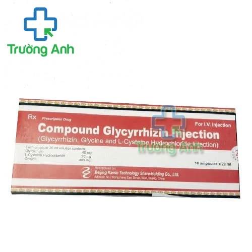Counpond Glycyrrhizin - Thuốc tiêm điều trị viêm gan hiệu quả