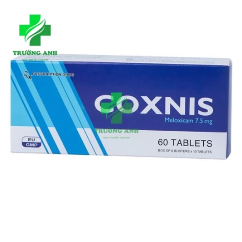Coxnis 7,5mg Davipharm - Điều trị bệnh viêm khớp hiệu quả