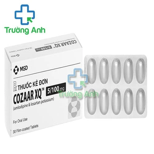 Cozaar XQ 5mg/100mg MSD -Thuốc điều trị tăng huyết áp Hàn Quốc