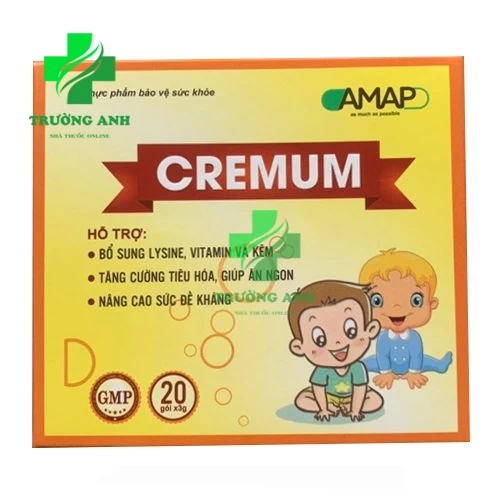 Cremum - Tăng cường sức khỏe, giúp tiêu hóa tốt