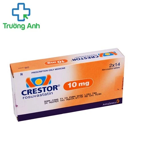 Crestor 10mg - Thuốc điều trị tăng cholesterol máu của Mỹ