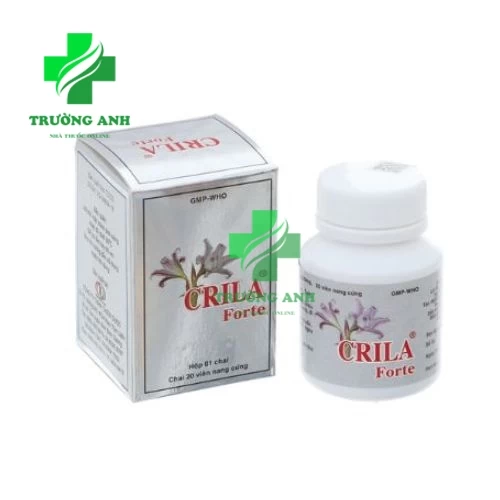 Crila Forte 500mg - Giúp điều trị phì đại lành tính tuyến tiền liệt hiệu quả