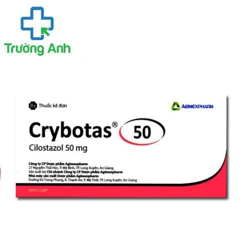 Crybotas 50 - Làm giảm triệu chứng cho trường hợp thiếu máu cục bộ