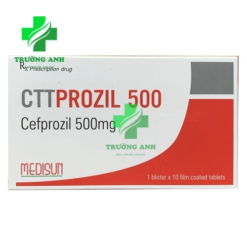 CTTProzil 500 - Thuốc điều trị nhiễm khuẩn hiệu quả của Medisun