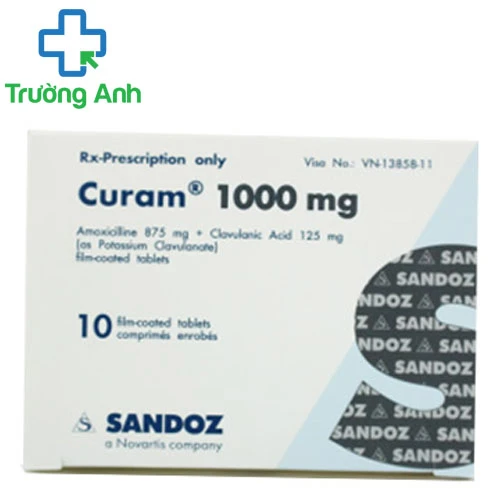 Curam 1000mg Slovenia - Thuốc điều trị nhiễm khuẩn đường hô hấp