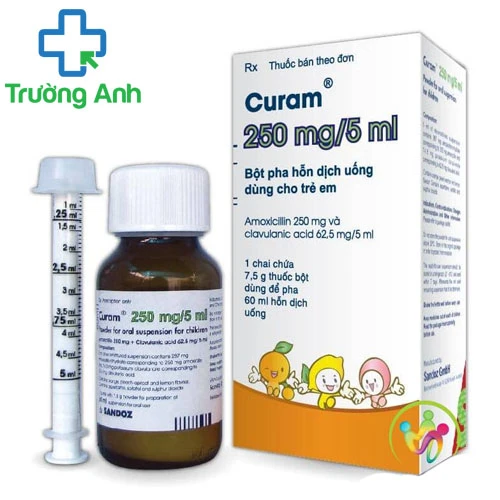 Curam 250mg/5ml GmbH - Thuốc chông viêm hiệu quả của GmbH