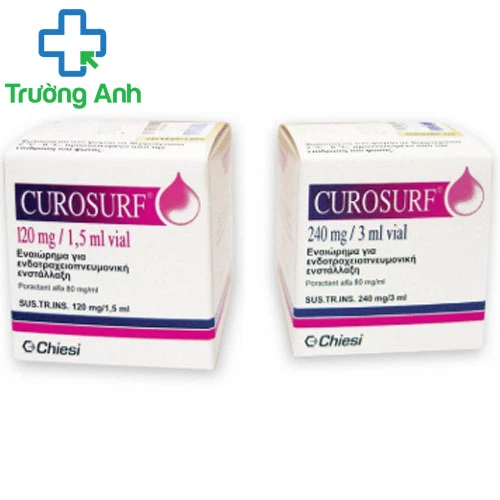 Curosurf - Thuốc điều trị hội chứng suy hô hấp (RDS) ở trẻ đẻ non