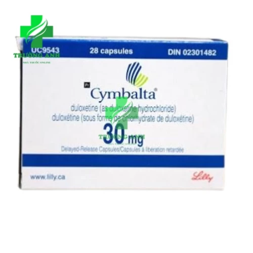Cymbalta 30mg Lilly - Điều trị trầm cảm hiệu quả