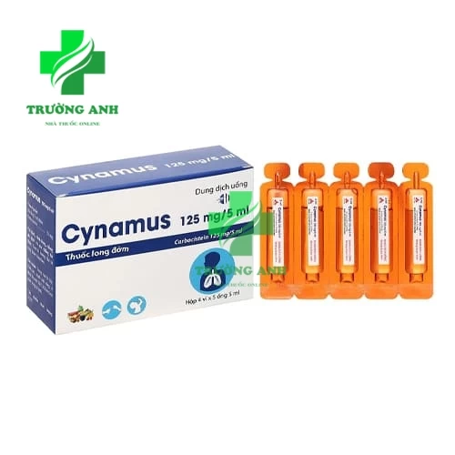 Cynamus - Thuốc điều trị viêm phế quản cấp và mạn tính
