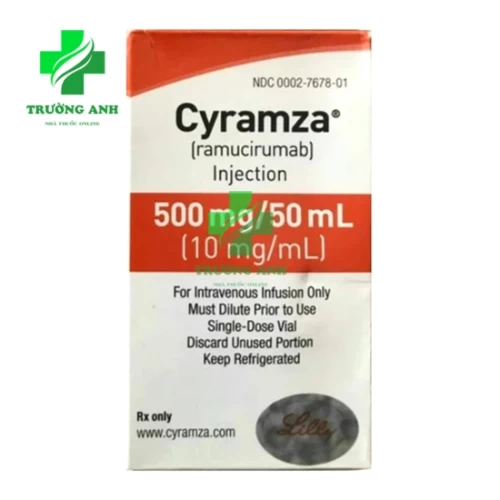 Cyramza 500mg/50ml - Thuốc điều trị ung thư dạ dày hiệu quả