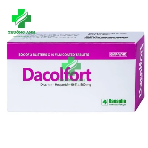 Dacolfort - Thuốc điều trị suy tim hiệu quả của Danapha 