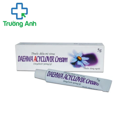 Daehwa Acyclovir Cream - Điều trị nhiễm virus Herpes simplex