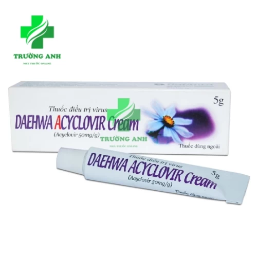 Daehwa Acyclovir Cream - Điều trị nhiễm virus Herpes simplex