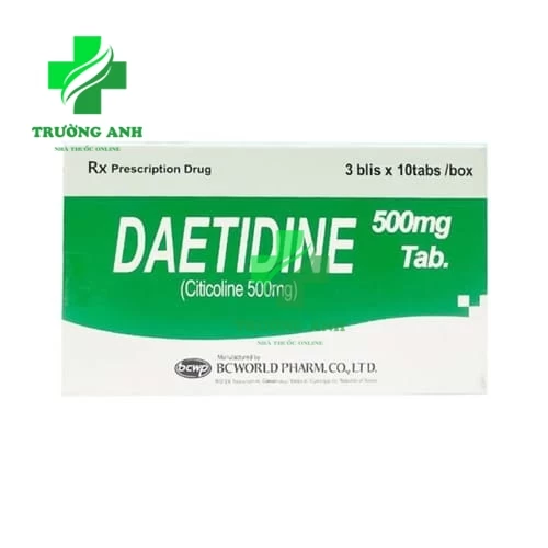 Daetidine 500mg - Thuốc trị các vấn đề về não bộ của Hàn Quốc