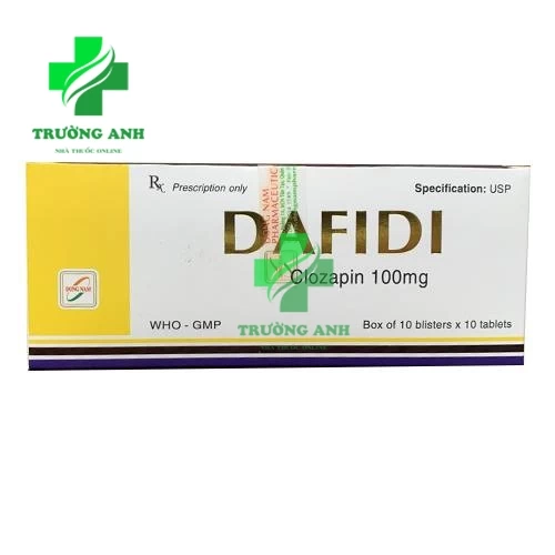 Dafidi 100mg - Thuốc điều trị tâm thần phân liệt hiệu quả