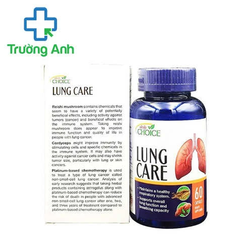 Daily Choice lung care - Tăng cường sức khỏe cho phối