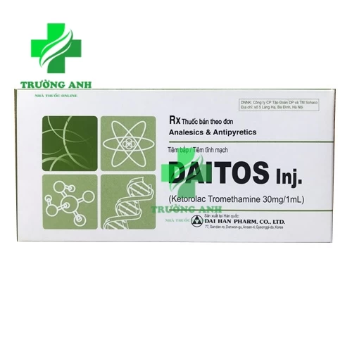 Daitos Inj - Thuốc giảm đau hiệu quả của Hàn Quốc