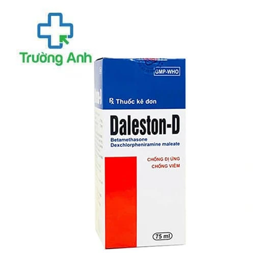 Dalestone-D 75ml TW3 - Điều trị hen phế quản mạn tính, dị ứng