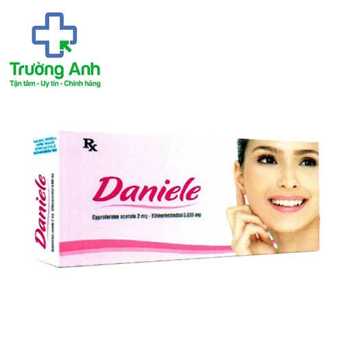 Daniele - Thuốc tránh thai, trị mụn trứng cá mức độ vừa đến nặng