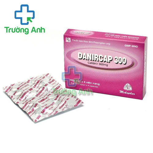 Danircap 300 Mekophar - Điều trị nhiễm khuẩn hiệu quả