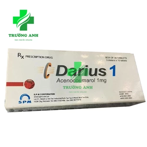 Darius 1 - Thuốc điều trị bệnh tim hiệu quả của SPM