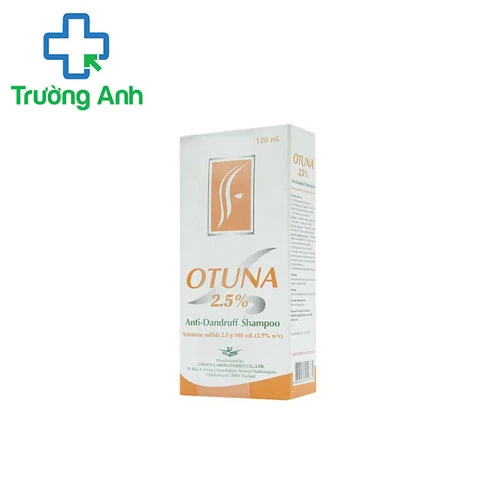 Dầu gội Otuna 2.5% - Điều trị gàu và viêm da tiết bã nhờn ở da đầu