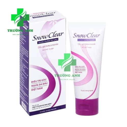 SnowClear 50ml - Điều trị chứng gàu, viêm da tiết bã nhờn