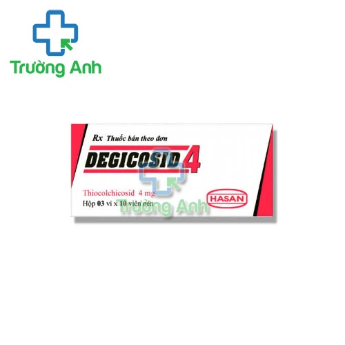 Degicosid 4 Hasan - Điều trị hỗ trợ giãn cơ xương khớp hiệu quả