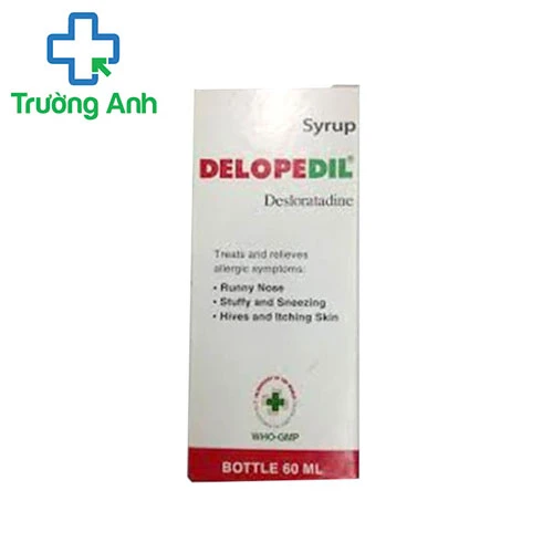 Delopedil siro - Thuốc điều trị viêm mũi dị ứng của OPV
