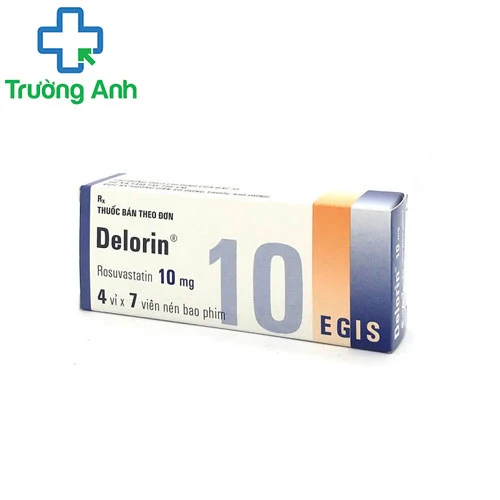 Delorin 10mg - Thuốc điều trị tăng cholesterol máu của Hungary