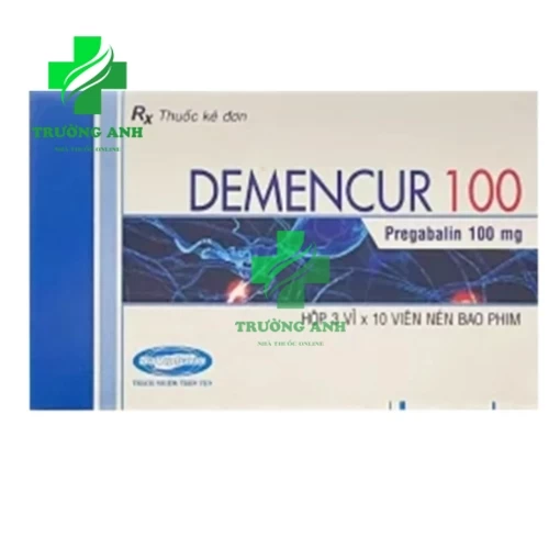  Demencur 100 - Thuốc điều trị đau dây thần kinh hiệu quả