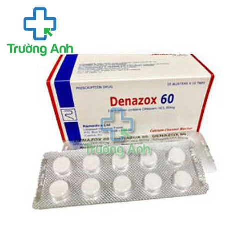 Denazox 60mg Remedica - Điều trị tăng huyết áp, đau thắt ngực