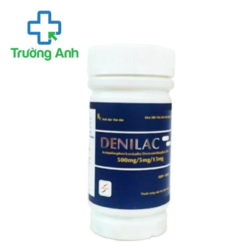Denilac (lọ 200 viên) - Thuốc điều trị ho, sốt, nhức đầu