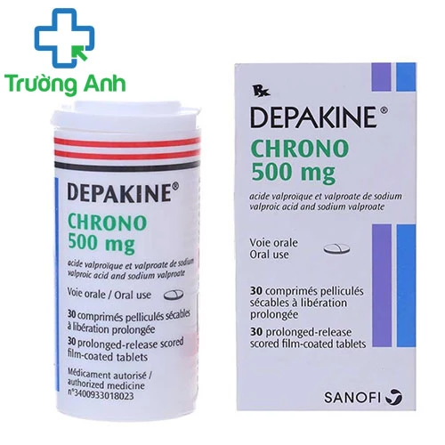Depakine Chrono 333mg/145mg - Thuốc ngừa sốt cao co giật ở trẻ em
