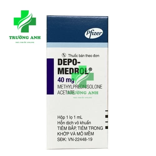 Depo-Medrol - Thuốc điều trị bệnh xương khớp hiệu quả của Bỉ