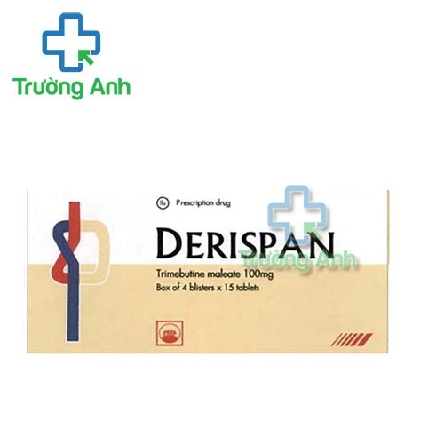 Derispan 100mg Pymepharco - Điều trị rối loạn chức năng ruột