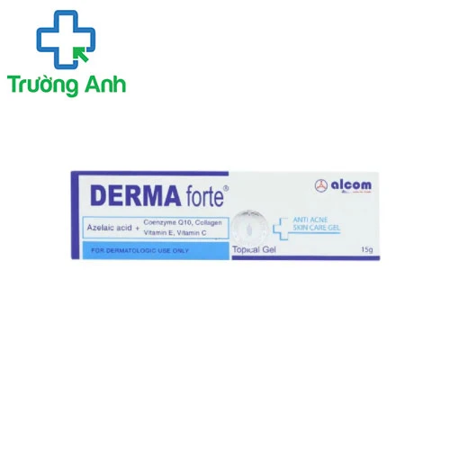 Derma Forte gel 15g - Phòng và trị mụn trứng cá, vết thâm