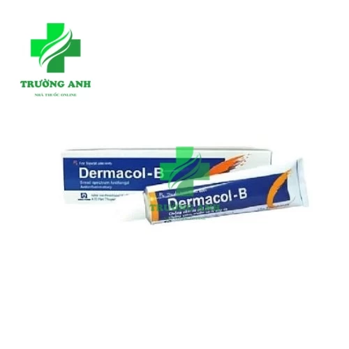 Dermacol - B 15g - Điều trị chàm, lang beng, hắc lào hiệu quả (10 hộp)