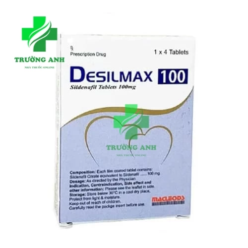 Desilmax 100 - Thuốc giúp sinh lý khỏe hơn, kéo dài quan hệ