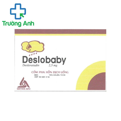 Deslobaby - Điều trị viêm mũi dị ứng, mề đay hiệu quả