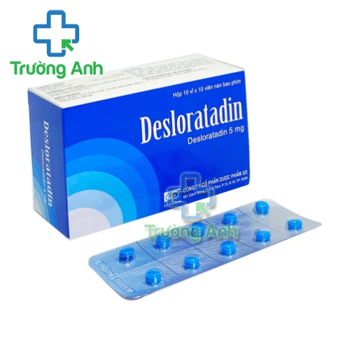 Desloratadin 5mg F.T.Pharma - Điều trị viêm mũi dị ứng, mề đay