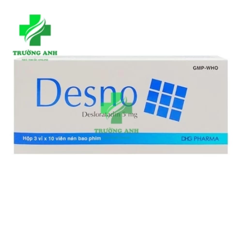 Desno 5mg - Điều trị viêm mũi dị ứng, mề đay hiệu quả