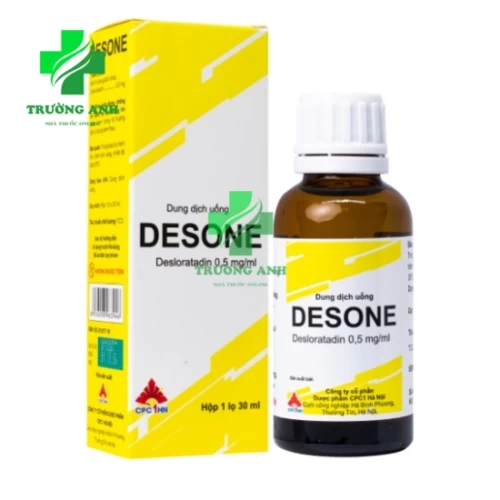 Desone - Thuốc điều trị viêm mũi dị ứng, mề đay, phát ban
