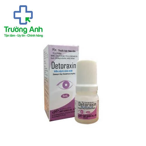 Detoraxin OPH - Thuốc điều trị nhiễm khuẩn nông ở mắt
