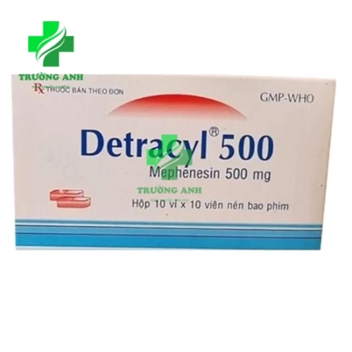 Detracyl 500 -Thuốc điều trị thoái cột sống & các rối loạn tư thế