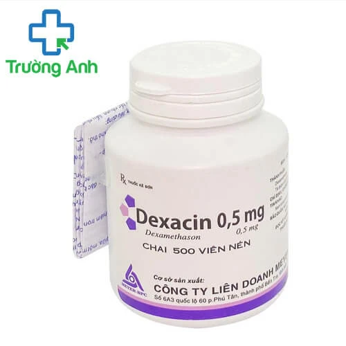 Dexacin 0,5mg - Thuốc điều trị viêm thanh quản khó thở