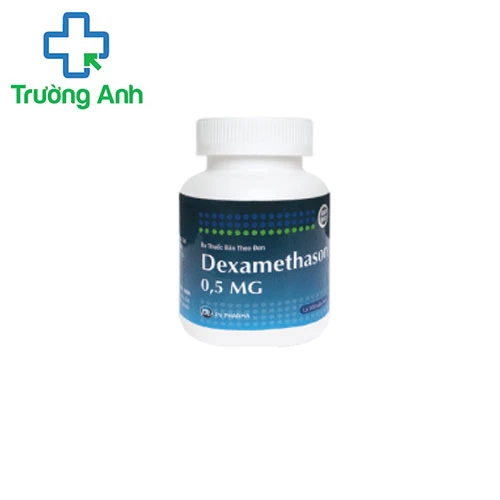 Dexamethason 0,5mg PV Pharma - Hỗ trợ điều trị xạ - hóa trị