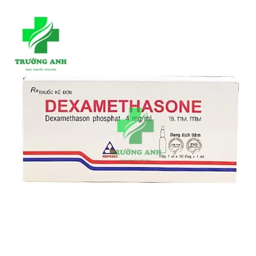 DEXAMETHASONE 4mg Vinphaco - Thuốc chống sốc hiệu quả  