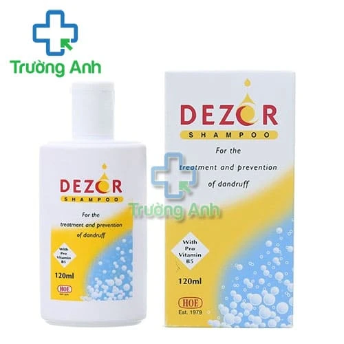 Dezor Shampoo 60ml HOE Pharma - Dầu gội trị gàu nặng của Malaysia