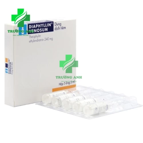 Diaphyllin Venosum 4,8% - Thuốc điều trị viêm phế quản co thắt của Hungary